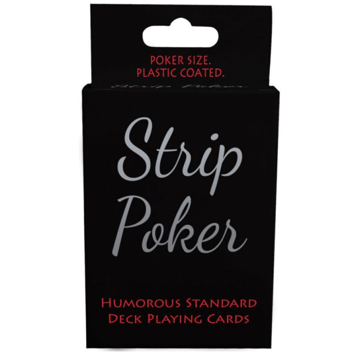 Strip Póker Baraja de Cartas Humorística