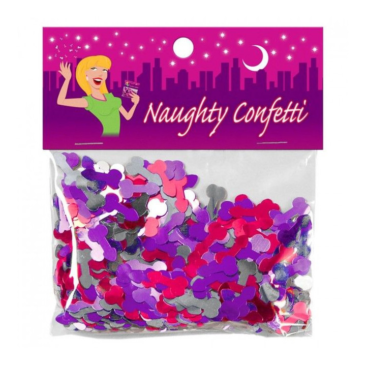 Naughty Confeti Forma Pene