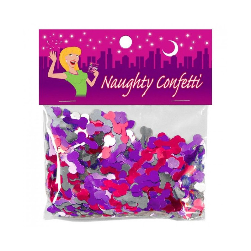 Naughty Confeti Forma Pene