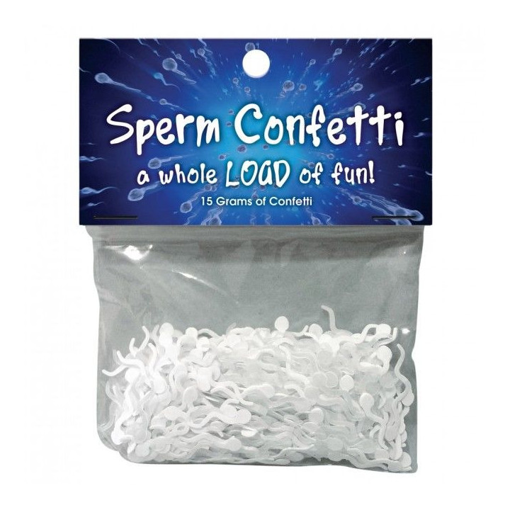 Confeti en Forma de Esperma
