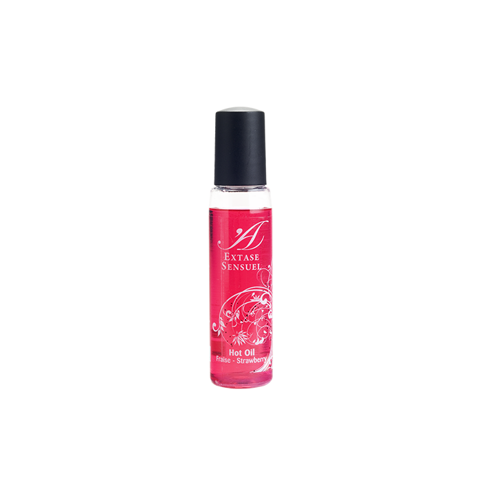 Aceite Estimulante Fresa Viaje Calor 35 ml
