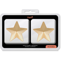 Cubre Pezones Metal Estrellas
