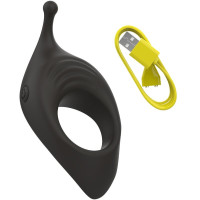 Bcharmed Rhythm Deluxe Anillo para Pene Negro