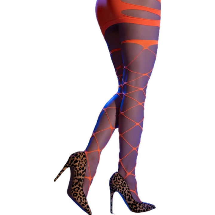 Medias Cabaret Naranja CR 4706