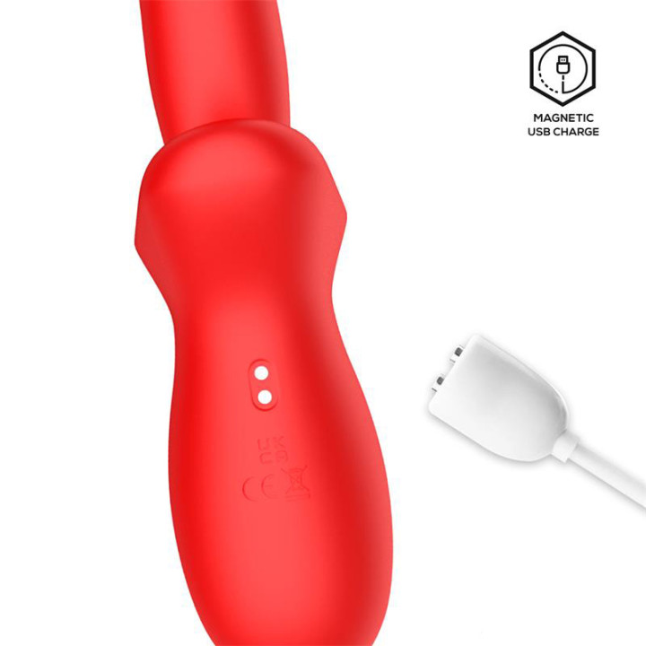 Vyron Vibrador con Thrusting y Biting