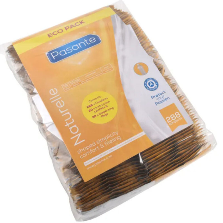 Preservativo Eco Pack Naturelle Bolsa 288 Uds