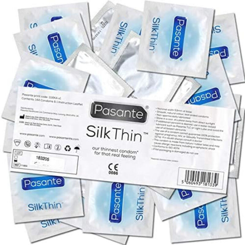 Preservativo Silk Thin Ms Fino 144 Uds