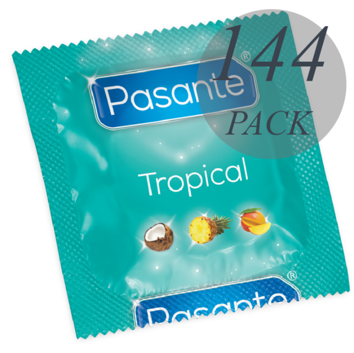 Preservativos Sabores Tropical 144 Uds