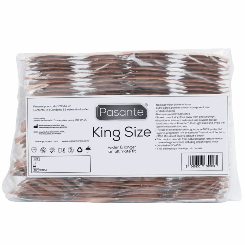 Preservativos King Bolsa 144 Uds