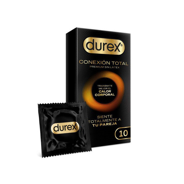 Durex Conexión Total Ultra Fino Sin Latex 10 Uds