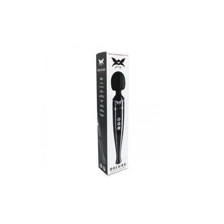 Masajeador Wand Pixey Deluxe Negro