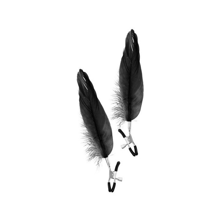 Pinzas Regulables con Pluma Negra