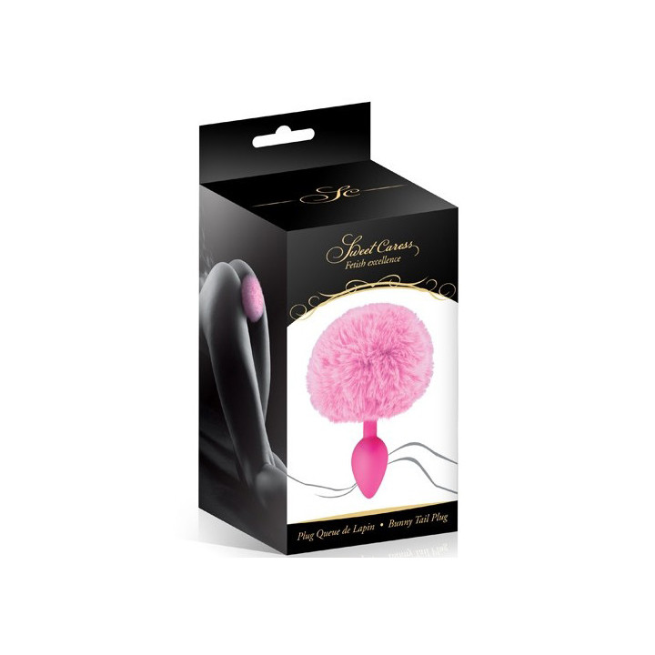 Plug Pompon Rosa