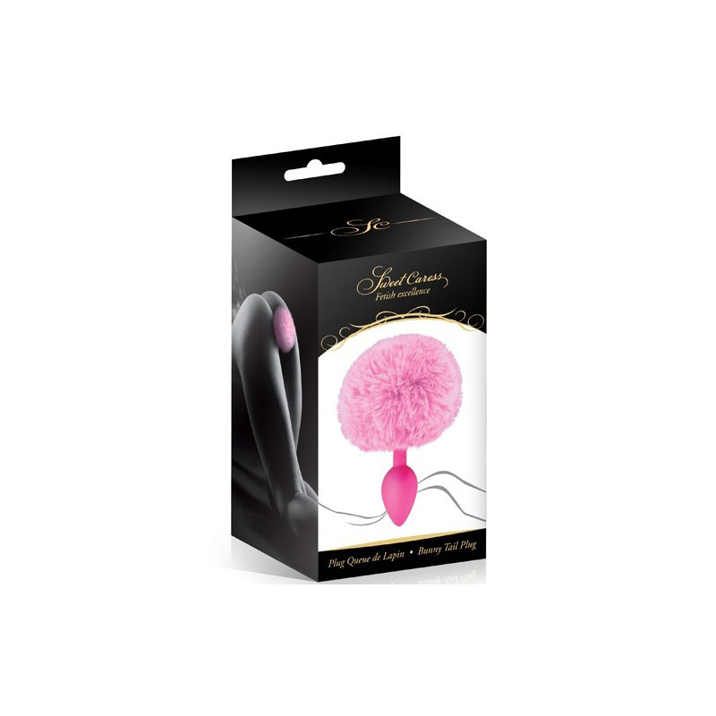 Plug Pompon Rosa