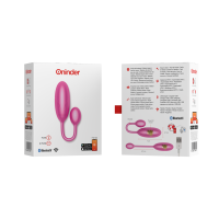 Denver Huevo Vibrador Rosa con App