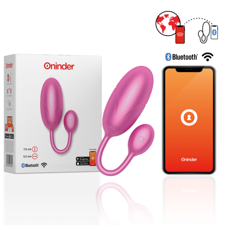Tokyo Huevo Vibrador Rosa con App
