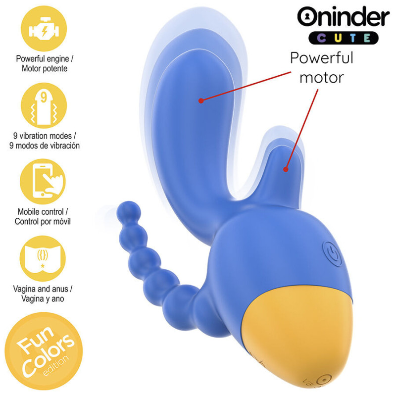 Love 3 Some Triple Vibrador con App