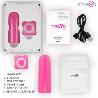 Nix Vibrador Multi Control Remoto Rosa