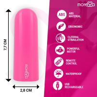 Nix Vibrador Multi Control Remoto Rosa