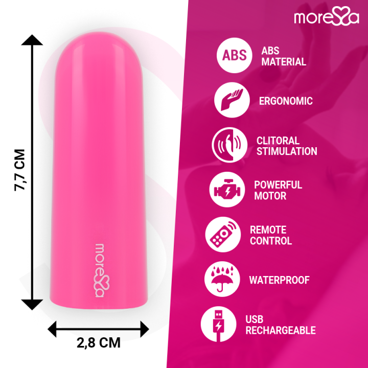 Nix Vibrador Multi Control Remoto Rosa