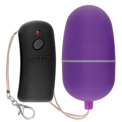 Huevo Vibrador con Mando Control Remoto Lila