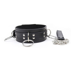 Collar Sumisión con 3 Anillas