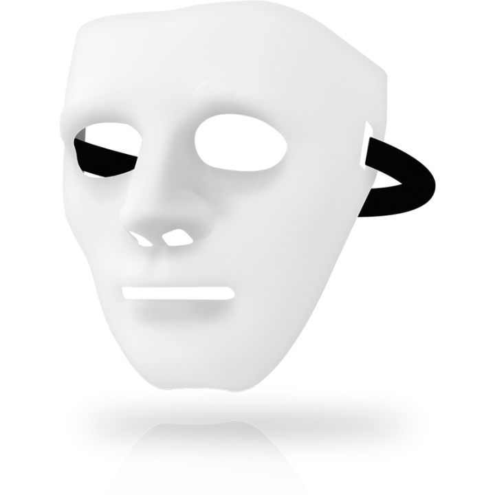 Masks Máscara Blanca Talla Única