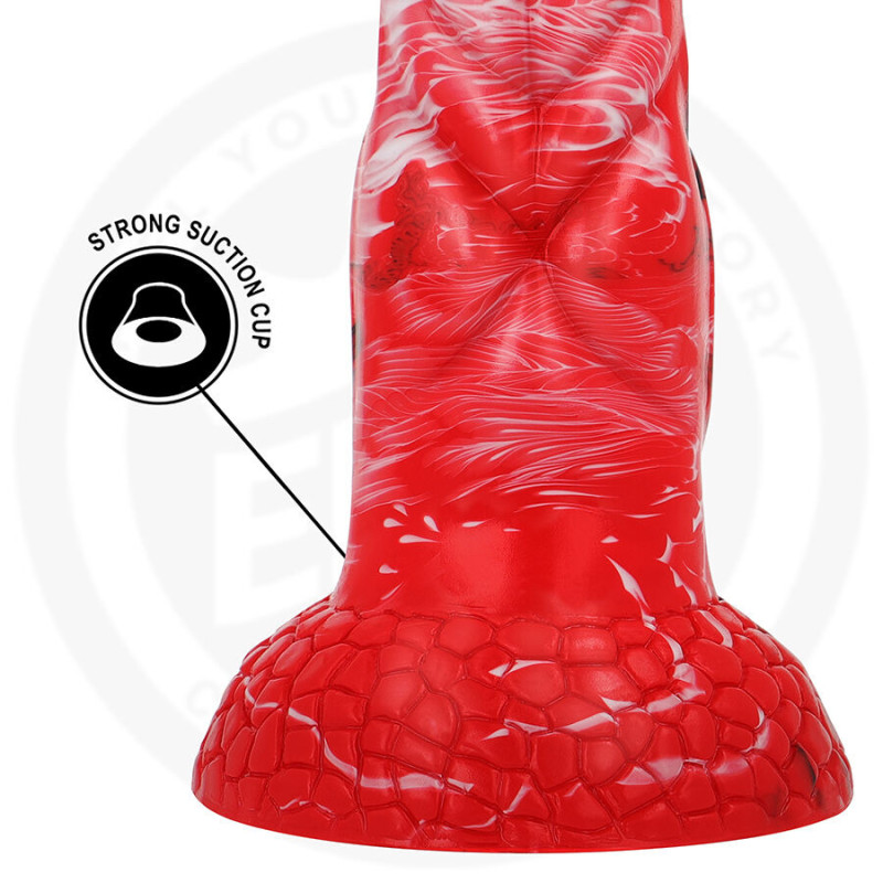 Agnis Dildo Fuego Carmesí