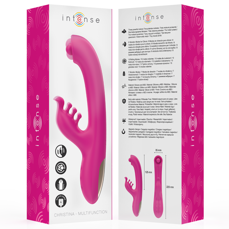 Christina Vibrador Multifuncion Rosa