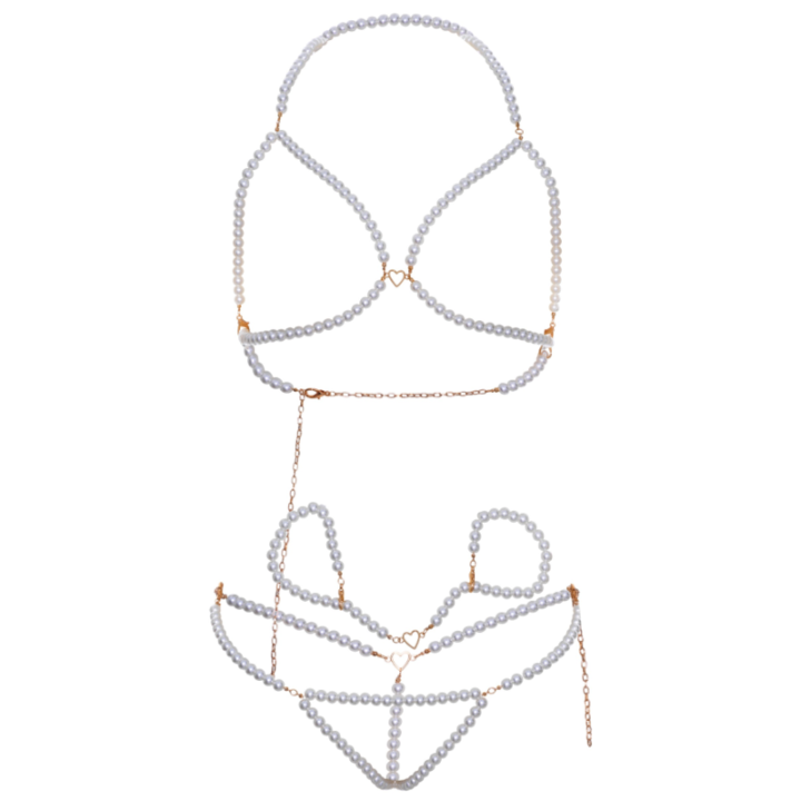 Set Sujetador Muñequeras & Tanga