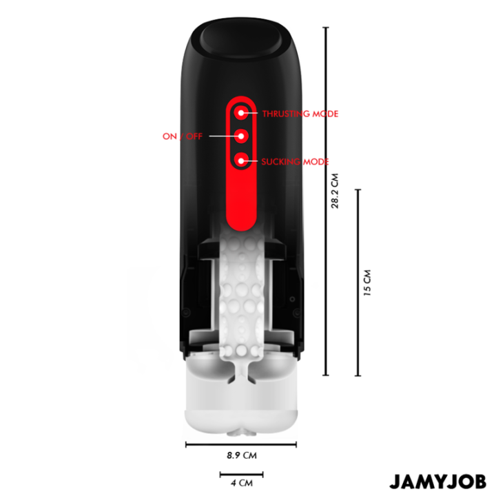 Phantom Masturbador Vagina Automático Succionador y Empuje