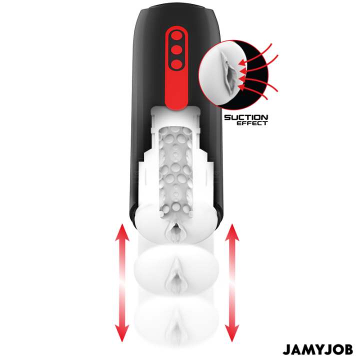 Phantom Masturbador Vagina Automático Succionador y Empuje