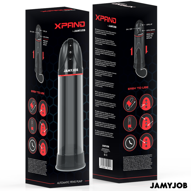 Xpand Bomba Automática Succionador Gris