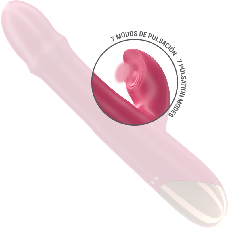 Chloe Vibrador Multifuncion 3 en 1 Rojo