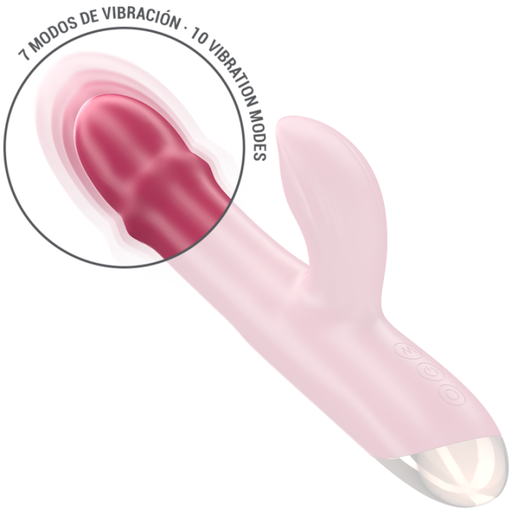 Chloe Vibrador Multifuncion 3 en 1 Rojo