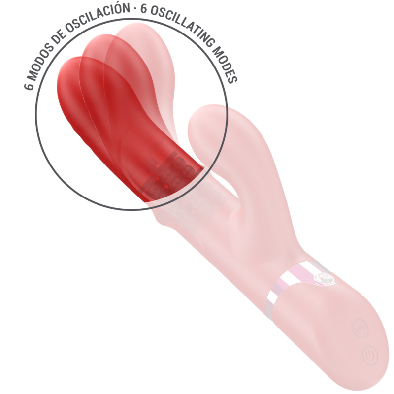 Lele Vibrador Multifuncion Rojo