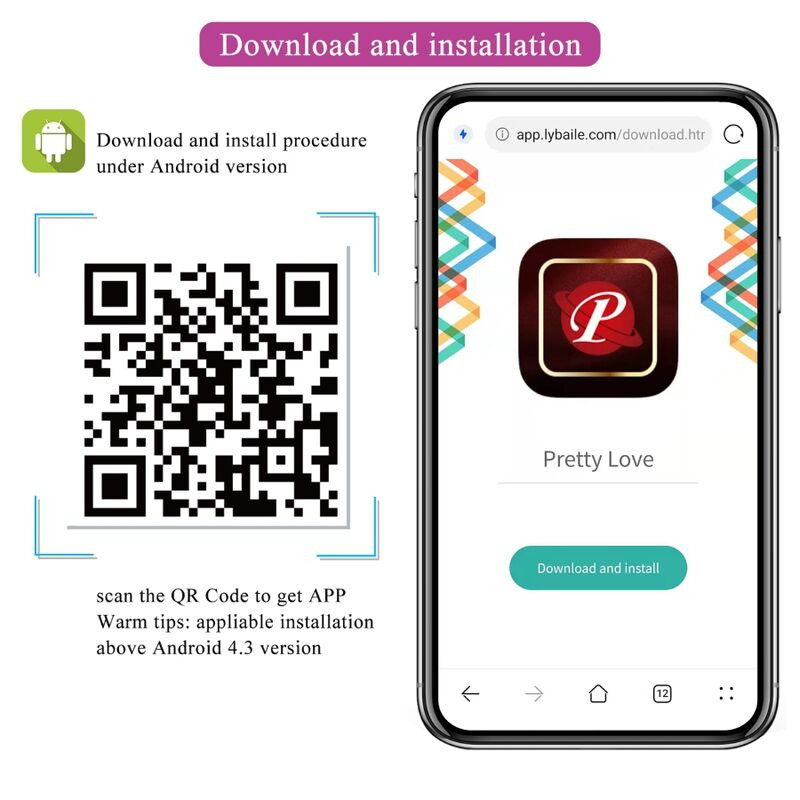 Fisherman Huevo Vibrador Lila App