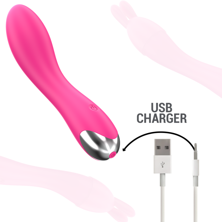 Cher Vibrador con Cabezales Intercambiables