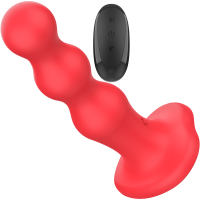 Cody Vibrador Rojo con Control Remoto
