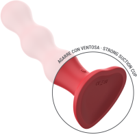 Cody Vibrador Rojo con Control Remoto