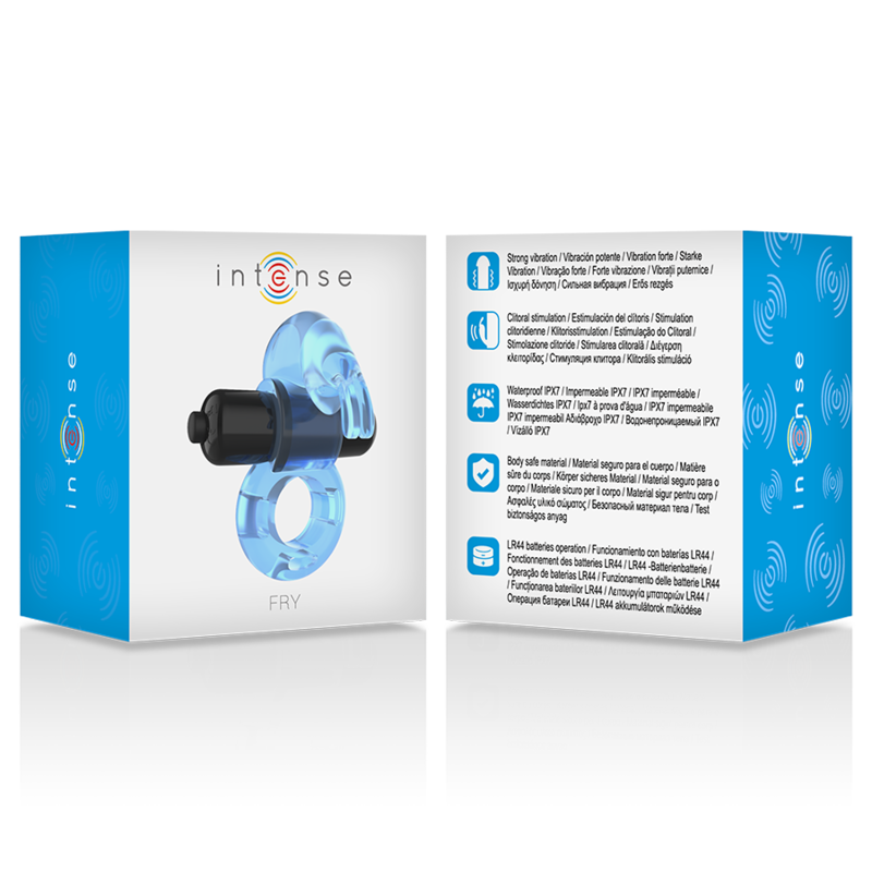 Fry Anillo Vibrador Azul