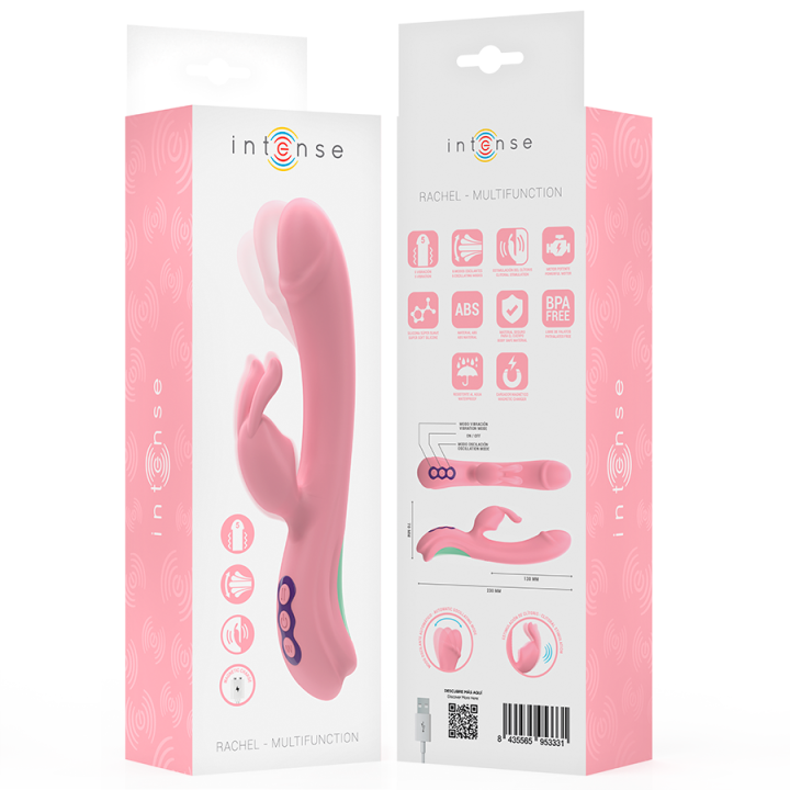 Rachel Vibrador Rabbit Rosa