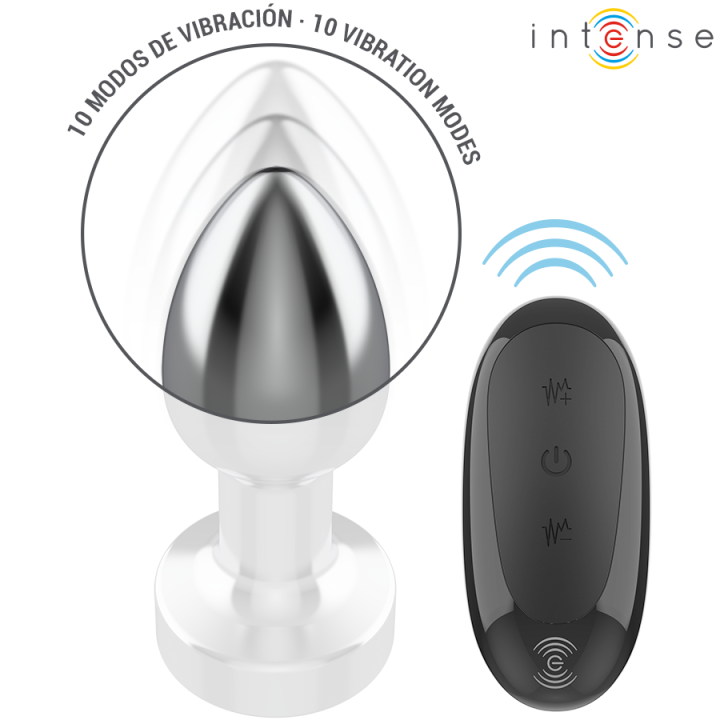 Plug Anal Vibrador Control Remoto Talla S