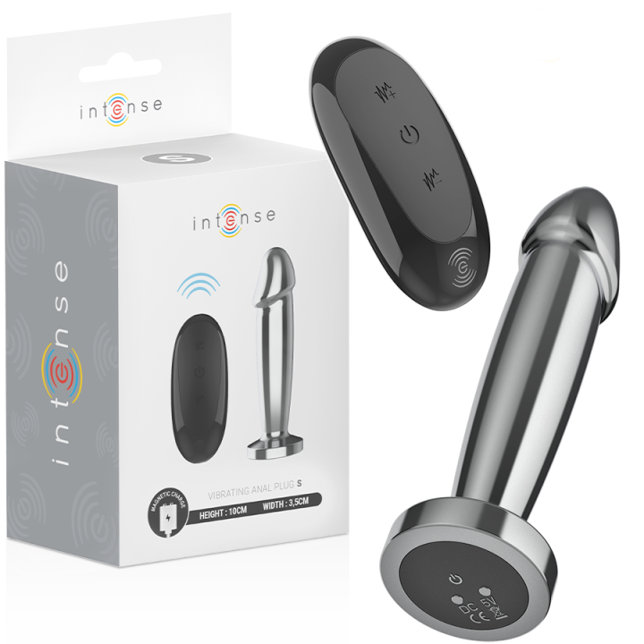 Plug Anal Dildo Vibrador Control Remoto Talla S