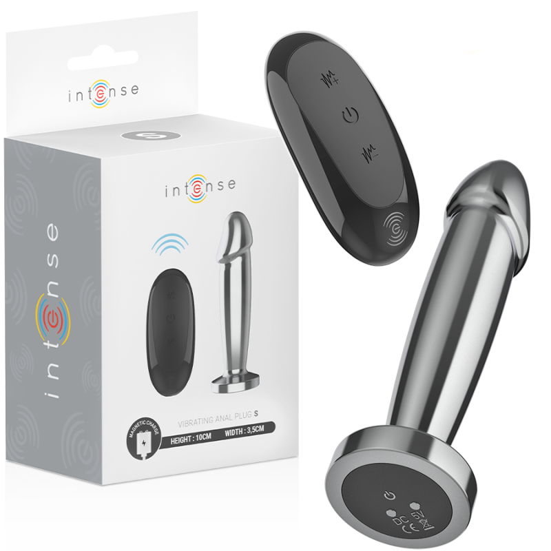 Plug Anal Dildo Vibrador Control Remoto Talla S