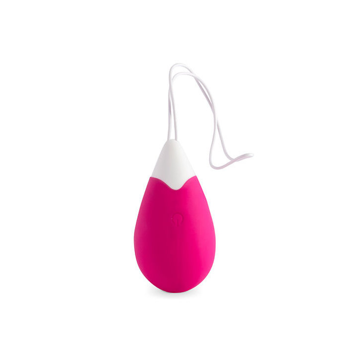 Jan Huevo Vibrador Control Remoto Rosa