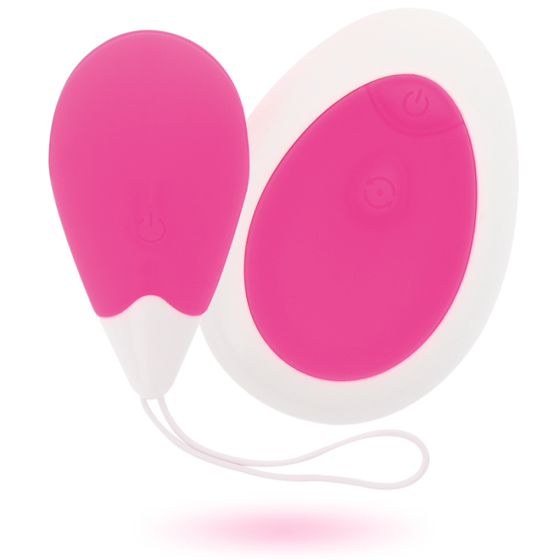 Jan Huevo Vibrador Control Remoto Rosa