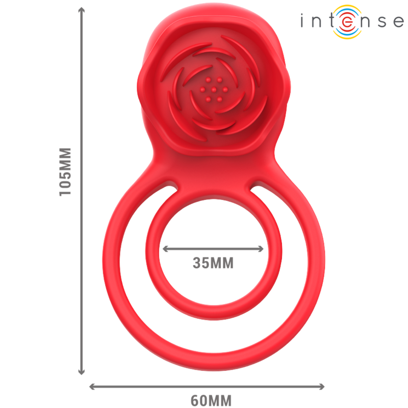 Gail Rosa Estimulador Rojo Control Remoto