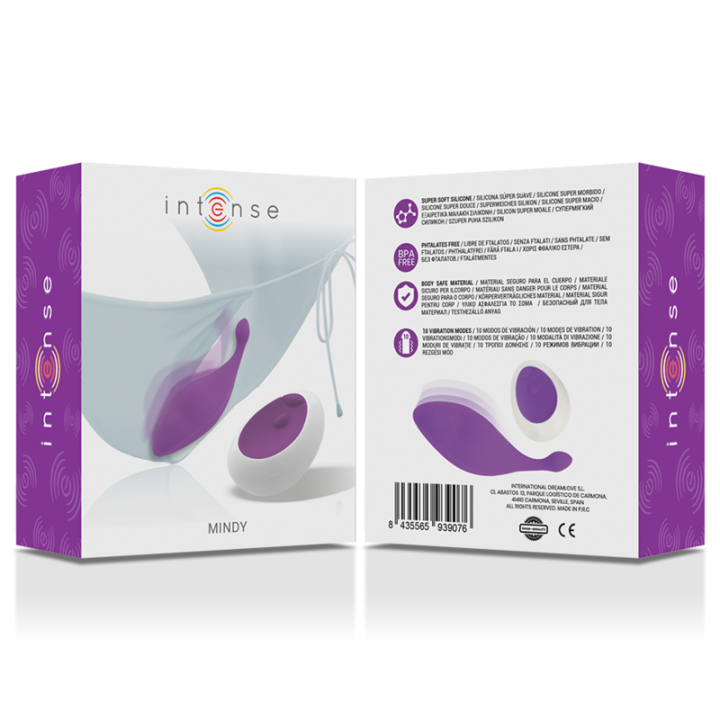 Mindy Pantie Control Remoto Morado
