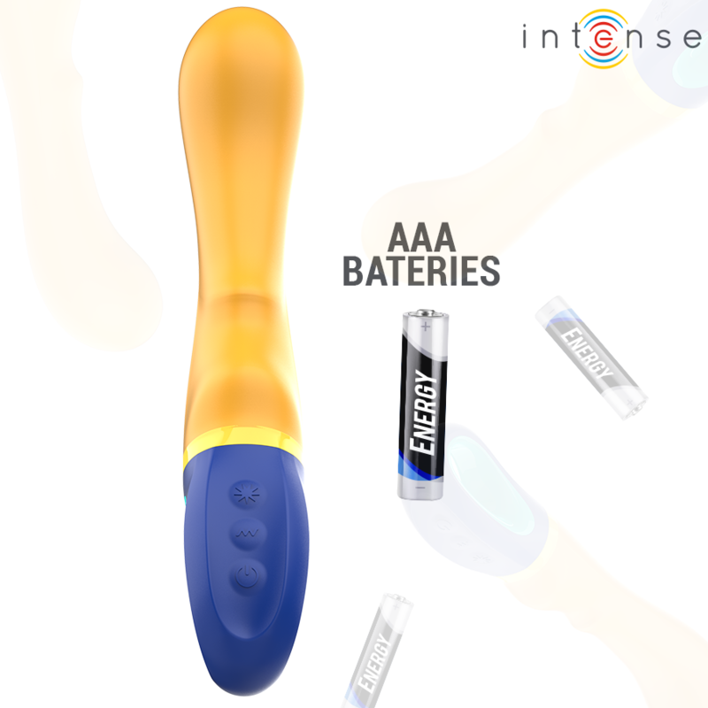 Shaggy Vibrador Punto G Amarillo